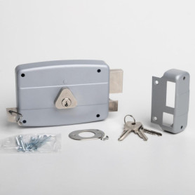 Serrure CISA en Fer à Appliquer pour Portail - Sécurité Renforcée