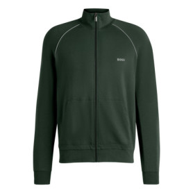 Veste en coton stretch BOSS Mix&Match pour hommes - Open Green