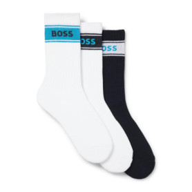 Sandales BOSS Femme Rib Stripe - Élégance et Confort