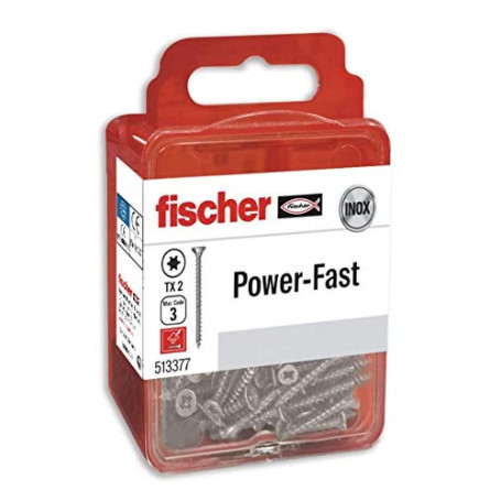 Vis Fischer FPF-ST 4,0x30 A2F - Lot de 15