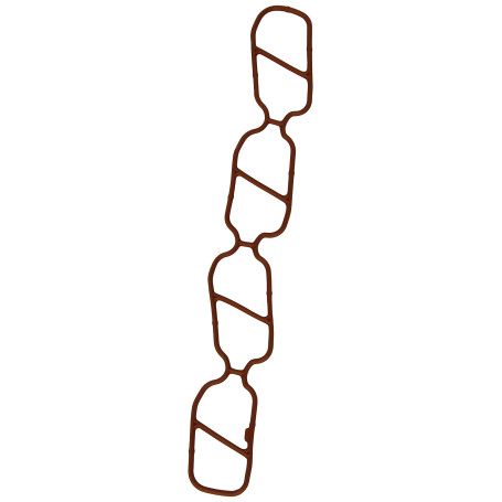 Joint de Collecteur d'Admission Elring 577.260 pour Fiat et Opel