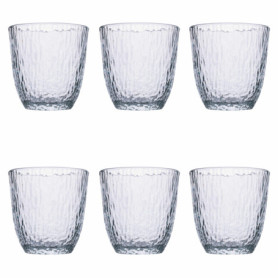 Lot de 6 verres à eau Jungle en verre transparent - Villa d'Este Home Tivoli