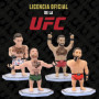 Figurine de Collection Islam Makhachev UFC 6 cm avec Base Octogonale