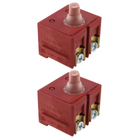 Interrupteur ECSiNG pour Meuleuse D'Angle - 2 Pièces Compatible Makita