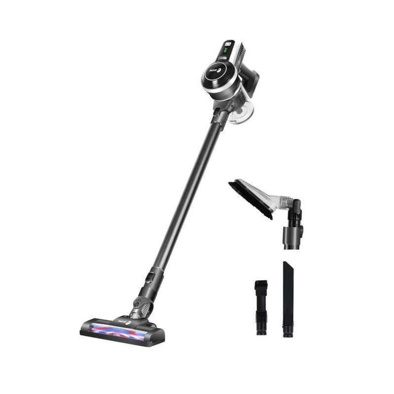 Fagor FG015 Aspirateur balai 2 en 1 sans fil - Batterie Lithium 22,2 V - Autonomie 40 min - Brosse motorisée - Compact et Leger