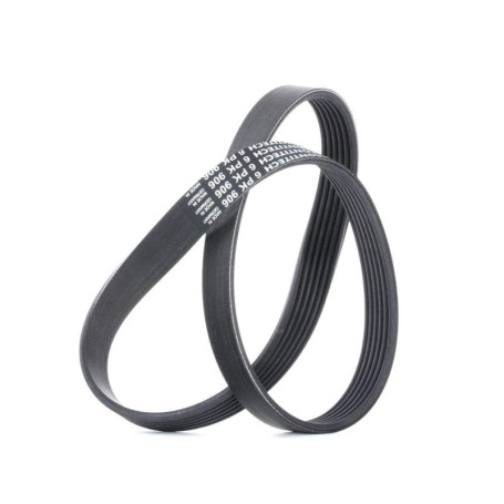 Courroie trapézoïdale ContiTech 6PK906 pour entraînement