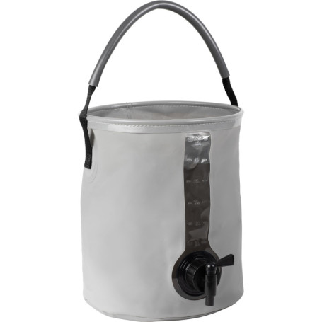 Seau de Nettoyage Pliable avec Robinet 10L en EVA - Pratique pour Camping et Nautisme