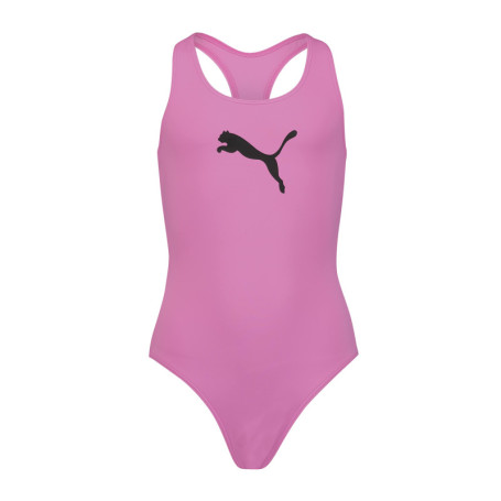 Maillot de Bain PUMA Enfant Violet Racerback