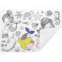 Set de Table en Silicone à Colorier - Thème Sirène pour Enfants