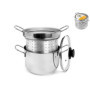 Cuiseur à Pâtes Inox Royal Norfolk avec Couvercle - 20 cm