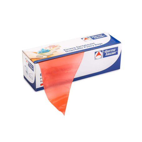 Lot de 100 Poches à Douille Jetables Rouge - Thermohauser