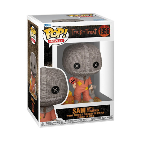 Figurine Funko Pop! Sam avec Citrouille - Trick R Treat
