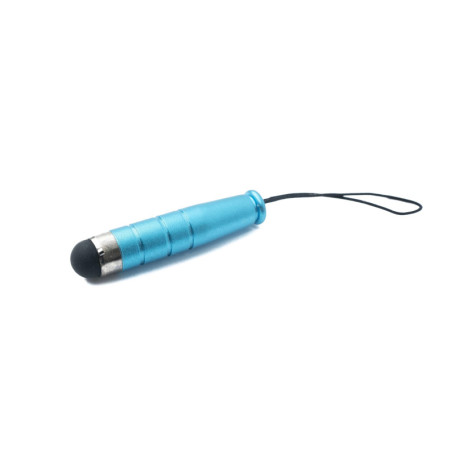 Stylet Tactile Compact System-S Bleu Clair pour Smartphone et Tablette