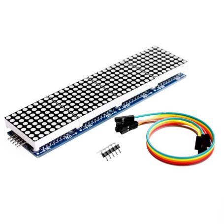 Module d'Affichage LED 8x32 ElectroWorldFR 7219 MAX pour Arduino et Raspberry Pi