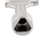 Clé Triangulaire uxcell pour Serrures à Panneau - 54 mm