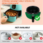 Cozary Clips Magnétiques en Silicone pour Friteuse à Air - 12 Pièces