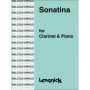Sonatina pour Clarinette et Piano - Opus 29