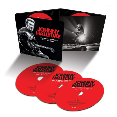 Best of Johnny Hallyday - Coffret 3 CD Live 2006-2016