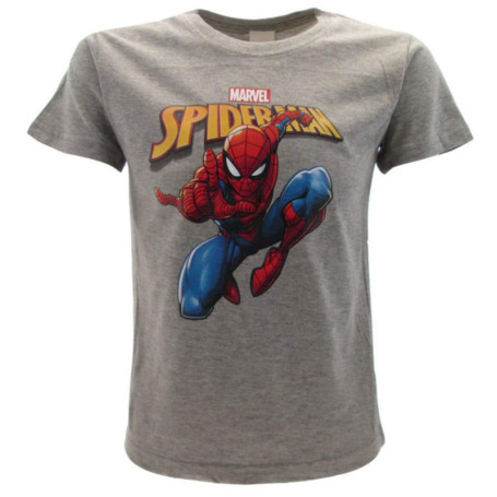 T-shirt Spiderman pour enfant - Gris Marvel officiel