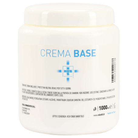 Crème Hydratante Base 1000 ml - Olcelli Farmaceutici