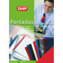 Lot de 100 couvertures A4 en PVC rouge - Épaisseur 0,18 mm