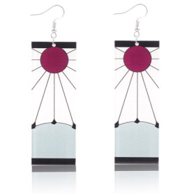 Boucles d'oreilles Demon en Acrylique pour Enfants - Ubephant