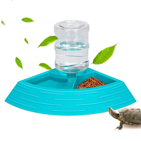 Distributeur d'Eau et Nourriture 2 en 1 pour Reptiles - Nobleza