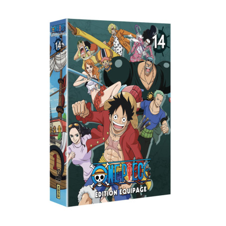 Coffret DVD One Piece Édition Équipage - 12 Disques