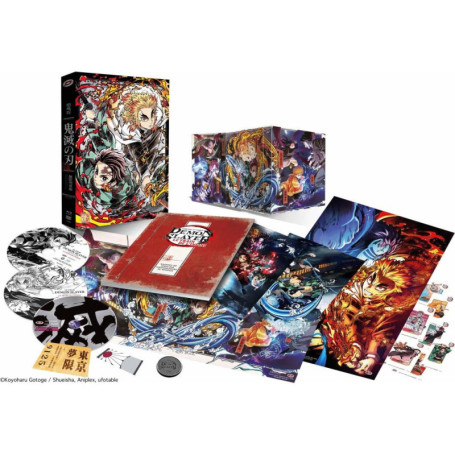 Demon Slayer - Le Train de l'Infini : Coffret Collector Blu-ray + DVD + CD Audio