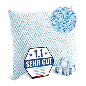 Oreiller cervical ergonomique 80x80 cm en mousse à mémoire de forme