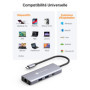 NOVOO Hub USB C 8 en 1 avec HDMI et Ethernet Gigabit