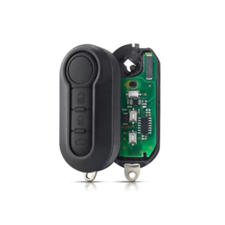 Clé de Télécommande INOKEY pour Fiat, Ford, Peugeot et Citroën - 3 Boutons, Vierge, Prête à Programmer