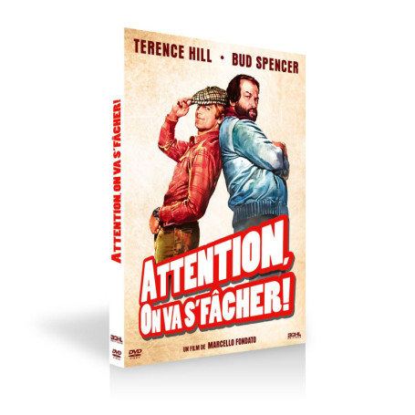 Attention, on va s'fâcher... - Film DVD avec Boîtier Fourreau