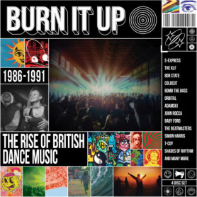 The Rise of British Dance Music 1986-1991 - Coffret 4 CD