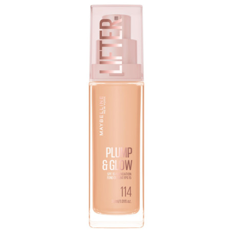 Fond de Teint Lifter Plump & Glow Maybelline - Teinte 114 - 30 ml