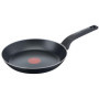 Poêle à Frire Tefal Easy Cook & Clean 20 cm - Revêtement Antiadhésif Noir