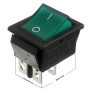 Interrupteur à bascule BOJACK DPST ON/OFF avec rétroéclairage vert et rouge - Lot de 2