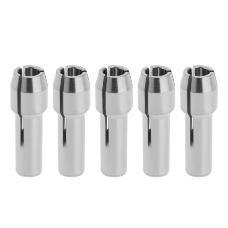 Lot de 5 Adaptateurs de Mandrin CNC pour Meuleuse Électrique - 3,2 mm