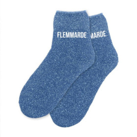 Chaussettes Polaires Paillettes Flemmarde - Confort et Originalité