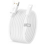 Câble USB Lightning 3M Certifié MFi pour iPhone - Charge Rapide et Transfert de Données