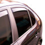 Déflecteurs d'air ClimAir Master Noir pour Toyota Yaris IV Cross 2020-