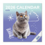 Calendrier Mural 2026 Chats - Planifiez avec Style