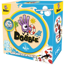 Dobble Beach - Jeu de Cartes Imperméable pour Amusement à la Plage
