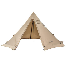 Tente Tipi VEVOR 4-6 Personnes - Tente d'Hiver Imperméable et Légère