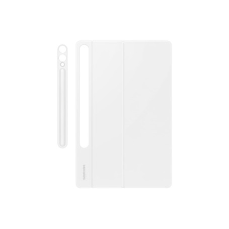 Étui de Protection Fin avec Clavier pour Galaxy Tab S10+ et S9+ - Blanc