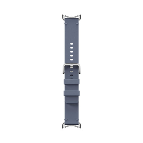 Bracelet en cuir gris pour Google Pixel Watch 3 et 4 - Taille S