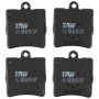 Kit de Plaquettes de Frein TRW GDB1545 pour Mercedes-Benz Classe C (W203) 2000-2007