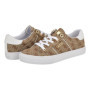 Basket Guess Femme Loven en Brun Moyen - Confort et Style Tendance
