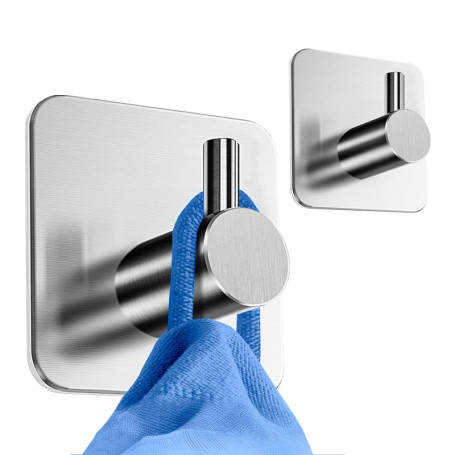 HoneyHolly Crochet Adhésif Mural en Acier Inoxydable - 2 Pièces pour Salle de Bain et Cuisine 96,09 €