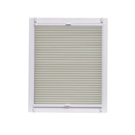 Store Plissé Nid d'Abeille Occultant Gris 135x150 cm - Sunlines